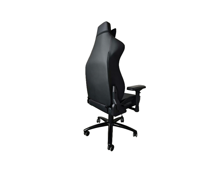Gaming Chair: Vertex Viper Gaming Chair Black Car Leather